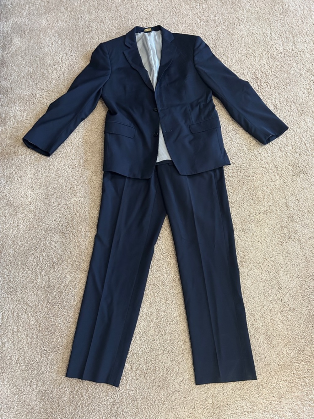 Brooks Brothers Explorer Regent Fit Navy Two-Piece Suit